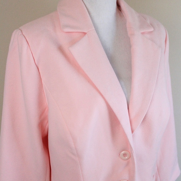 VENUS NEW Ruffle Back Coat Pink - Picture 3 of 8